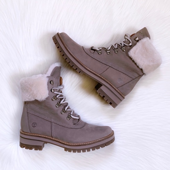 Timberland Courmayeur Valley 6” Shearling Boots - Picture 3 of 8